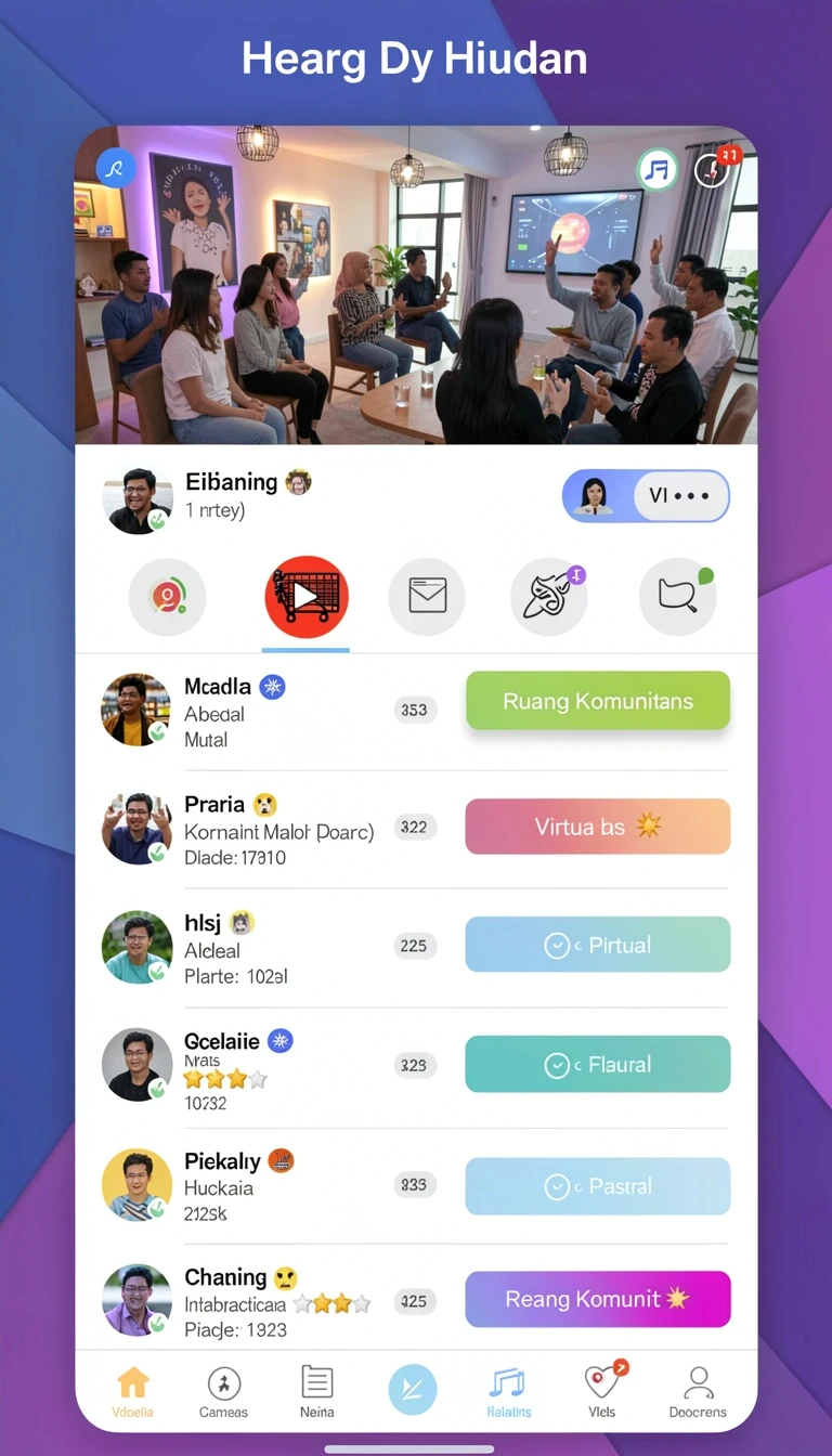 Pratinjau antarmuka sakura118 — aplikasi APK resmi Android v2.5.6