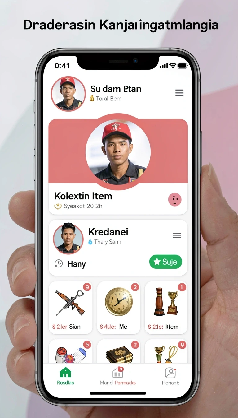 Cuplikan layar menu unduhan sakura118 untuk perangkat Android